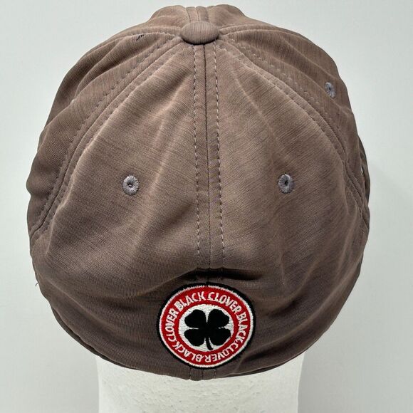 Maryland Terrapins Black Clover Hat Cap Flex Fitted XXL Beige Terps Live Lucky - Picture 3 of 12